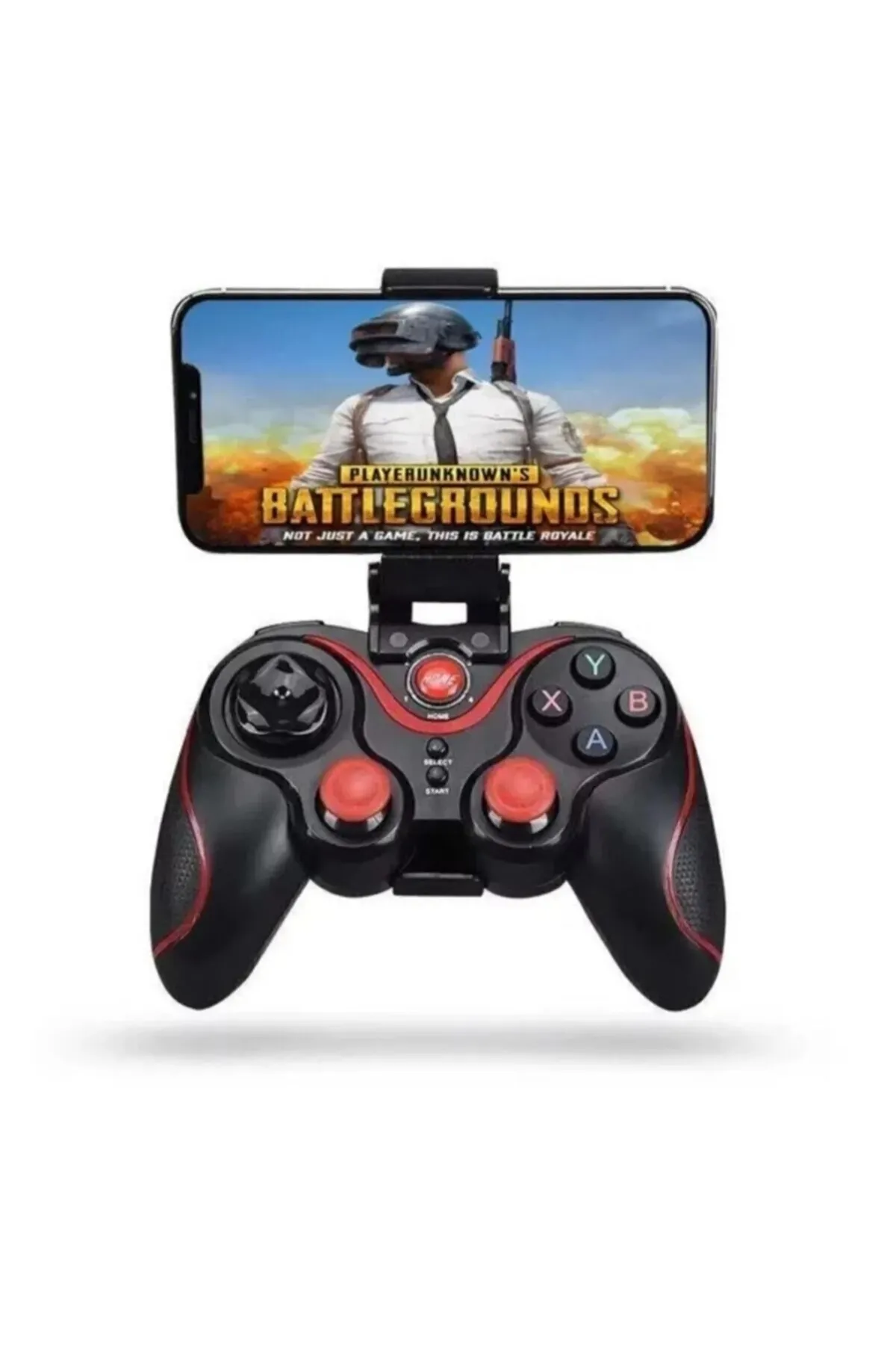 Bilişim Burada X3 Bluetooth Kablosuz Oyun Kolu Gamepad Telefon Tutucu Stand Bluetooth Joystick Gamepad Tv Box Android Tv,ps3,ps4,ios -pc,